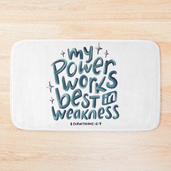 Item preview, 2 Corinthians 12:9 designed and sold by GraphicMondaze.