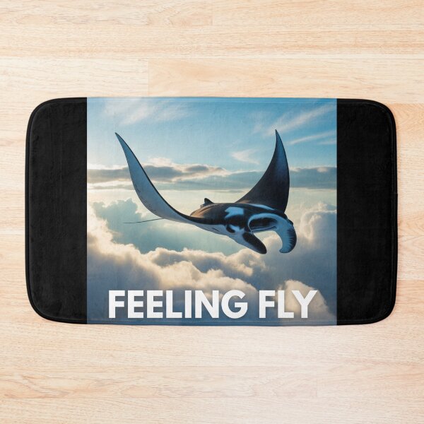 Item preview, Manta w Chmurach . designed and sold by Robert-EcoArt.