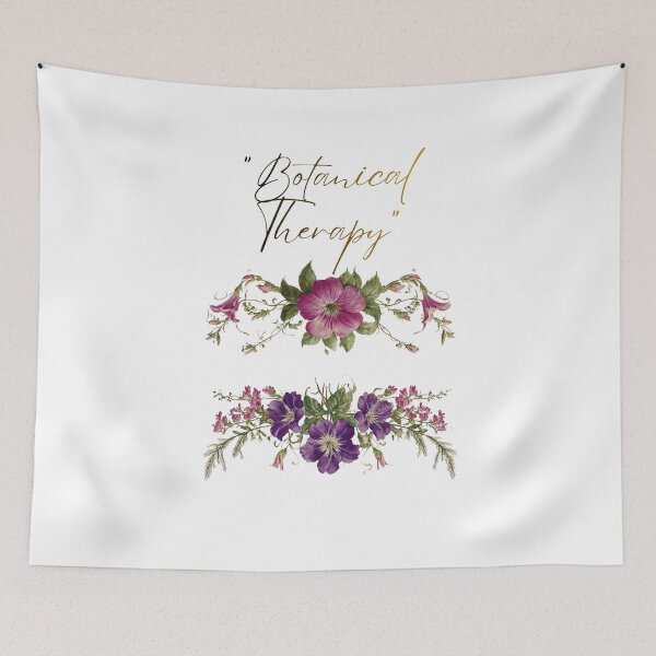 Item preview, Botanical Therapy Watercolor Floral Design designed and sold by Anastasiia Yurevych.