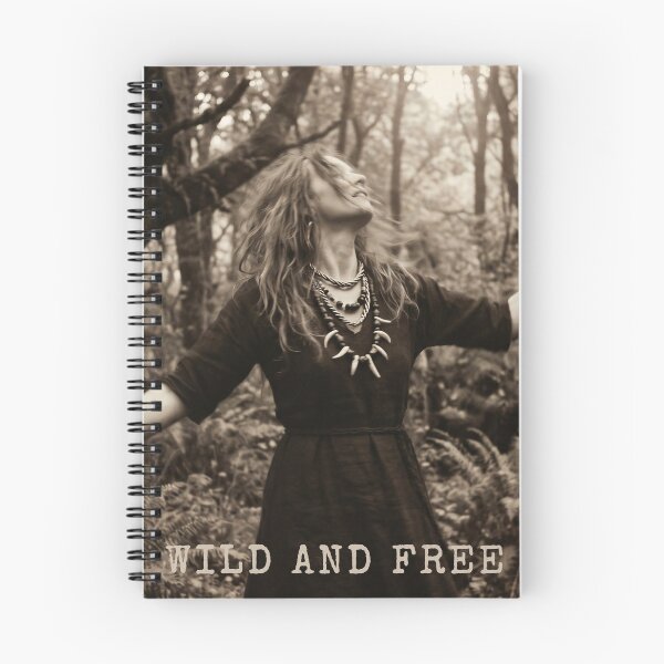 Item preview, Wild and Free Vintage Pagan Woman in Forest designed and sold by JOCSTOCK.