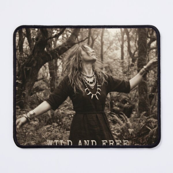 Item preview, Wild and Free Vintage Pagan Woman in Forest designed and sold by JOCSTOCK.