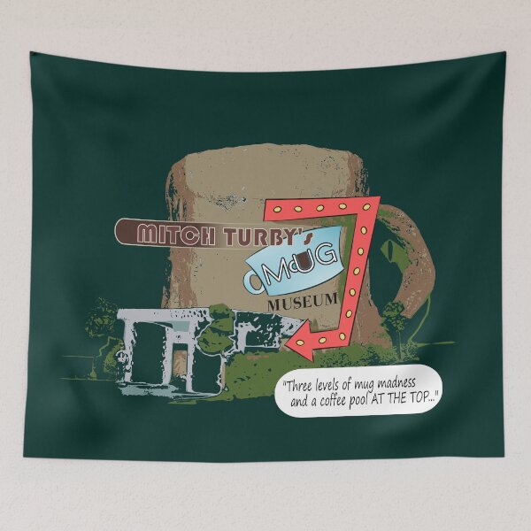 Item preview, Mitch Turby's Mug Museum designed and sold by LochSquatch Creations.