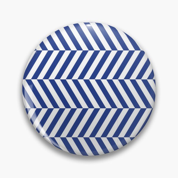 Item preview, White And Royal Blue Herringbone Pattern designed and sold by pattern-archive.