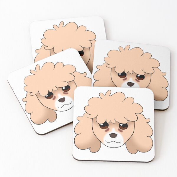 Item preview, Cream Standard Cut Poodle White Snout Tear Stains designed and sold by OliRoseArt.