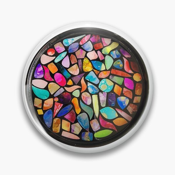 Item preview, Colorful Shapes™ Round Abstract Art designed and sold by Bdbear10.