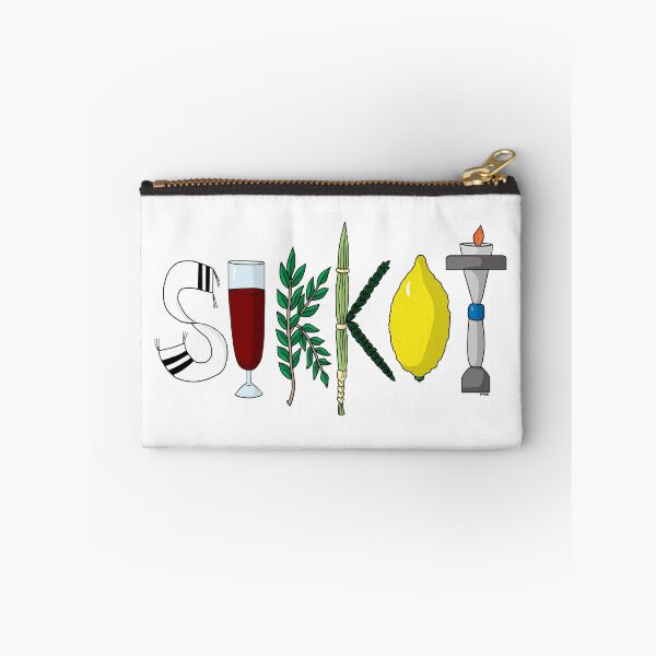 Item preview, Modern Sukkot Symbols Typography - Minimalist Jewish Art designed and sold by MyxaART.