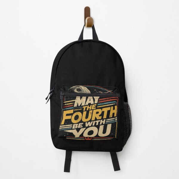 Item preview, May The Fourth Be With You Retro Vintage Space Design | Sci-Fi Galaxy Fan Shirt | May 4th Celebration Tee designed and sold by Kate1art.