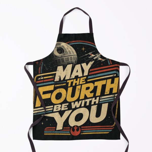 Item preview, May The Fourth Be With You Retro Vintage Space Design | Sci-Fi Galaxy Fan Shirt | May 4th Celebration Tee designed and sold by Kate1art.
