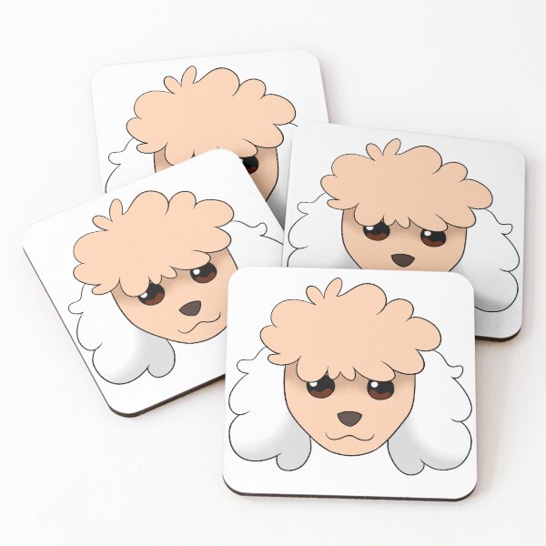 Item preview, Cream Standard Cut Poodle White Ears designed and sold by OliRoseArt.