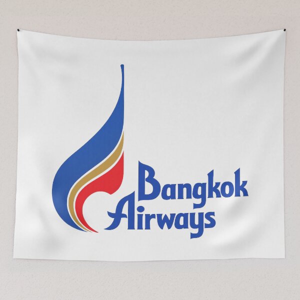 Item preview, Bangkok Airways Retro Logo Thailand designed and sold by RetroAviation.
