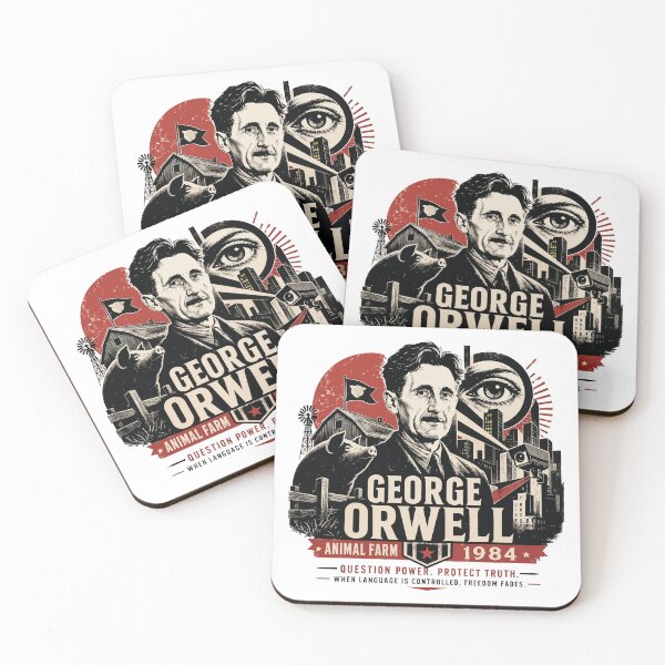 Item preview, Animal Farm, 1984 - George Orwell. v2 designed and sold by storelibertys.