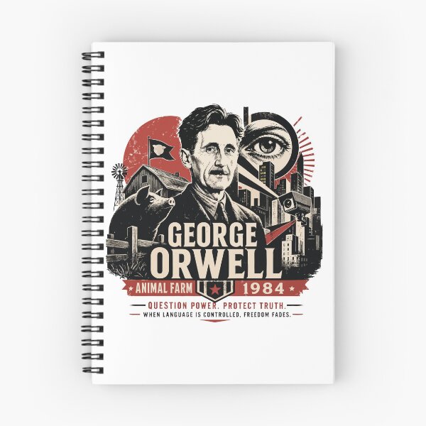 Item preview, Animal Farm, 1984 - George Orwell. v2 designed and sold by storelibertys.