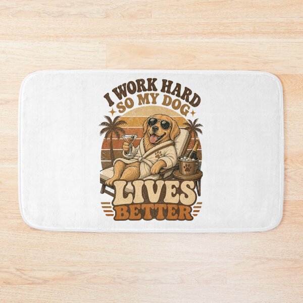 Item preview, Work Hard So My Dog Can Have a Better Life - Funny Dog Dad Mom Gift designed and sold by lexiangelus93.