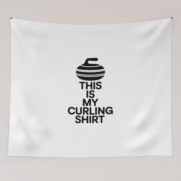Item preview, This Is My Curling Shirt designed and sold by jkrphoto.