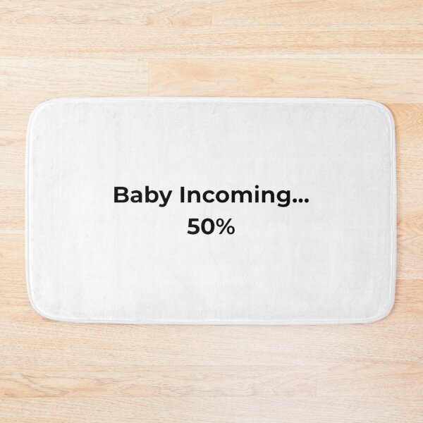 Item preview, Baby Incoming 50% Funny Pregnancy Announcement Shirt New Mom Dad Gift 2026 designed and sold by Byarasstudio.