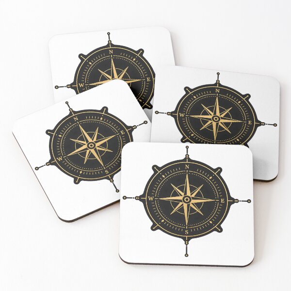 Item preview, Minimal Compass Luxury Aesthetic Clean Line Art Navigation Symbol Elegant Design designed and sold by StickyGuys.