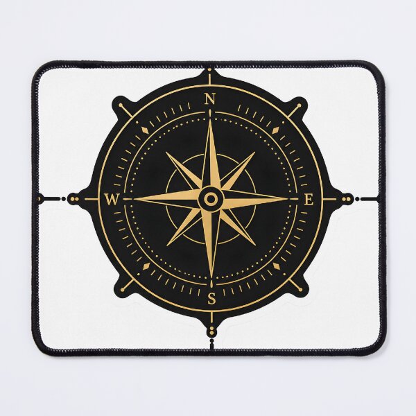 Item preview, Minimal Compass Luxury Aesthetic Clean Line Art Navigation Symbol Elegant Design designed and sold by StickyGuys.