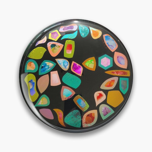 Item preview, Colorful Shapes™ Irregular Round Abstract Art designed and sold by Bdbear10.