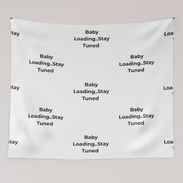 Item preview, Baby Loading Stay Tuned Funny Pregnancy Announcement Shirt New Mom Dad Gift 2026 designed and sold by Byarasstudio.