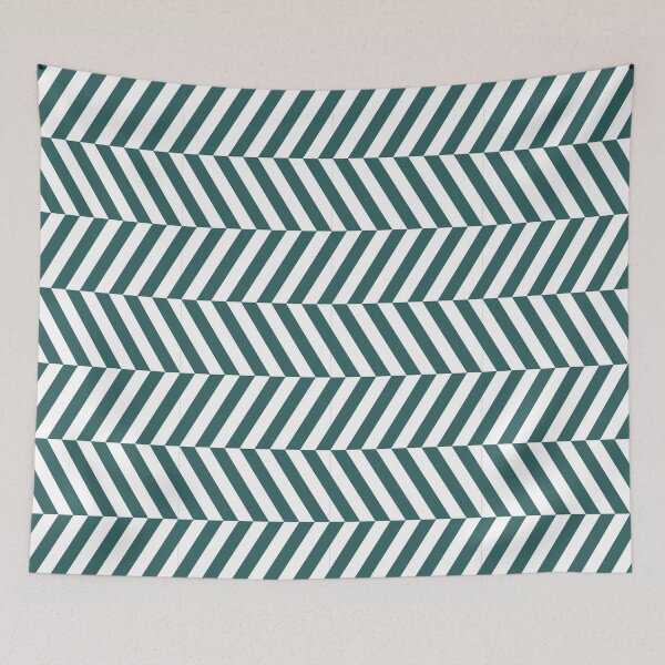 Item preview, White And Teal Herringbone Pattern designed and sold by pattern-archive.