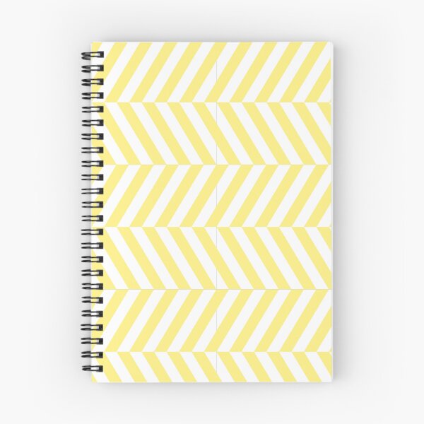 Item preview, White And Yellow Herringbone Pattern designed and sold by pattern-archive.