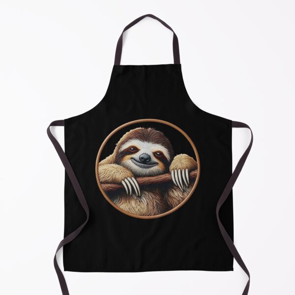 Item preview, "Chill Sloth – Relaxed Animal Art" designed and sold by Dogandesighn.