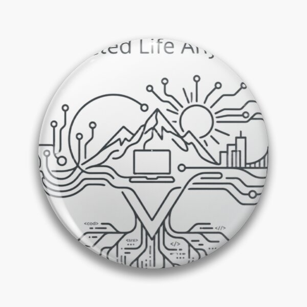 Item preview, Office Anywhere Logo Concept - Remote Work & Digital Nomad Lifestyle Art designed and sold by zakman02.
