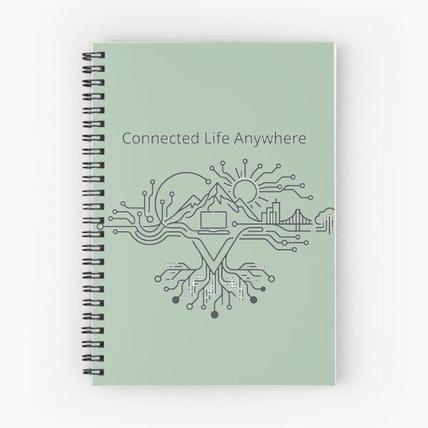 Item preview, Office Anywhere Logo Concept - Remote Work & Digital Nomad Lifestyle Art designed and sold by zakman02.