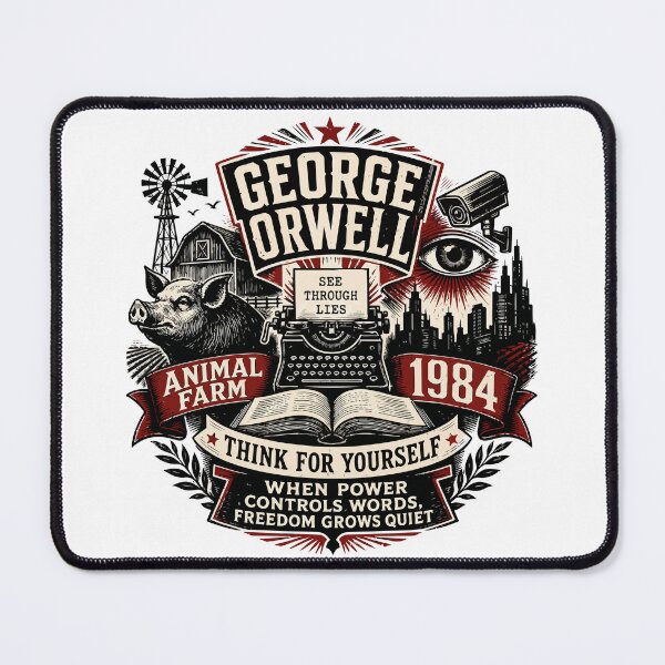 Item preview, Animal Farm, 1984 - George Orwell. v3 designed and sold by storelibertys.
