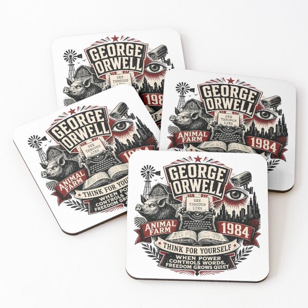 Item preview, Animal Farm, 1984 - George Orwell. v3 designed and sold by storelibertys.