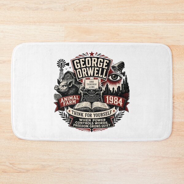 Item preview, Animal Farm, 1984 - George Orwell. v3 designed and sold by storelibertys.