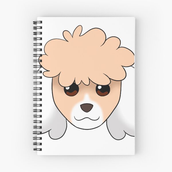 Item preview, Cream Standard Cut Poodle White Ears Snout designed and sold by OliRoseArt.