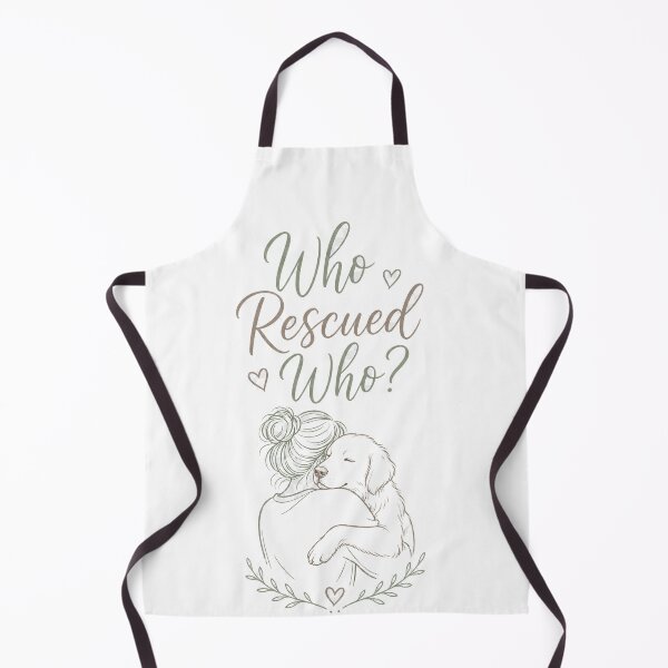 Item preview, Who Rescued Who - Sweet Rescue Dog Adoption Tee designed and sold by lexiangelus93.