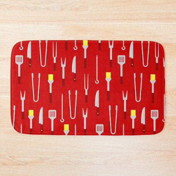 Item preview, barbecue equipment summer bbq chef red designed and sold by Gossip Rag.
