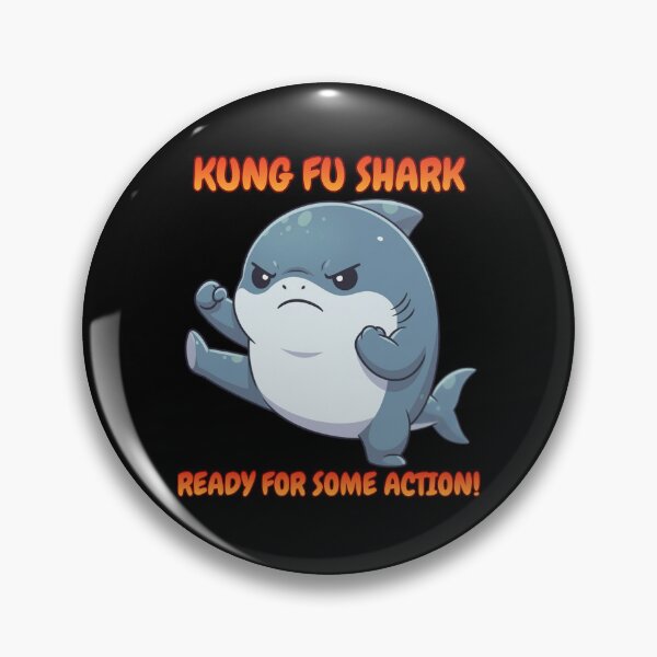 Item preview, Kung Fu Shark designed and sold by Nature's Chibis.