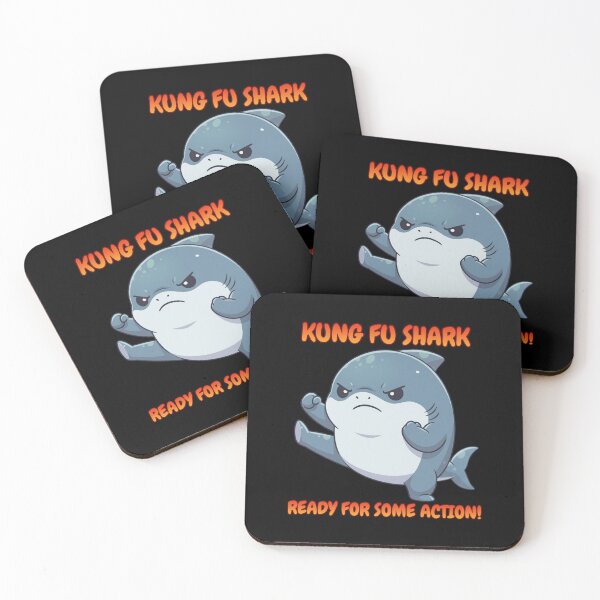 Item preview, Kung Fu Shark designed and sold by Nature's Chibis.