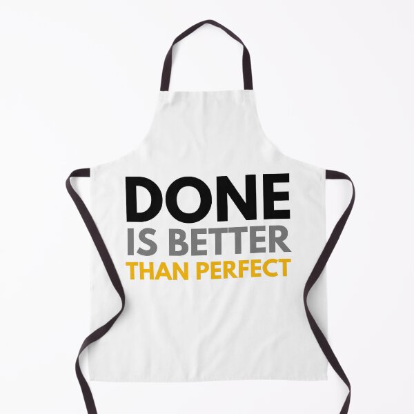 Item preview, Done Is Better Than Perfect Motivational Quote designed and sold by Uvclick.