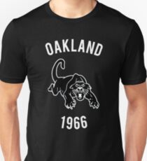 OAKLAND 1966 - SCHWARZ PANTHER PARTY Slim Fit T-Shirt