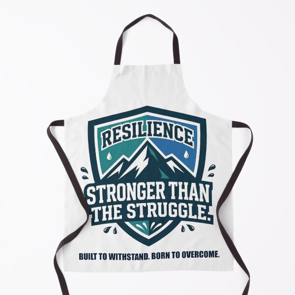 Item preview, Resilience: Stronger Than The Struggle - Shield & Mountain designed and sold by UkrainianSpain.
