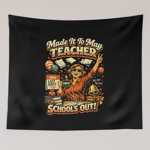 Item preview, Made It To May Teacher designed and sold by Naitsebas.