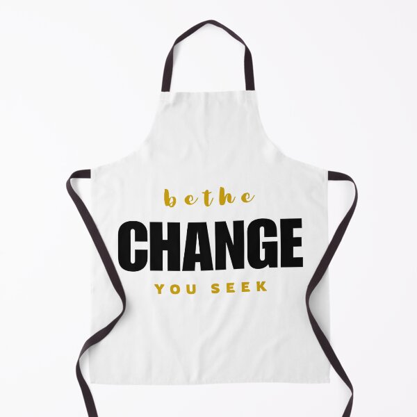 Item preview, Be The Change You Seek – Inspirational Minimalist Quote Poster Design designed and sold by Epic Wear Store.