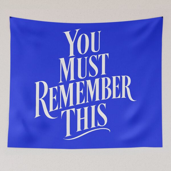 Item preview, YOU MUST REMEMBER THIS CASABLANCA DESIGN 1 designed and sold by DigitalandPhoto.
