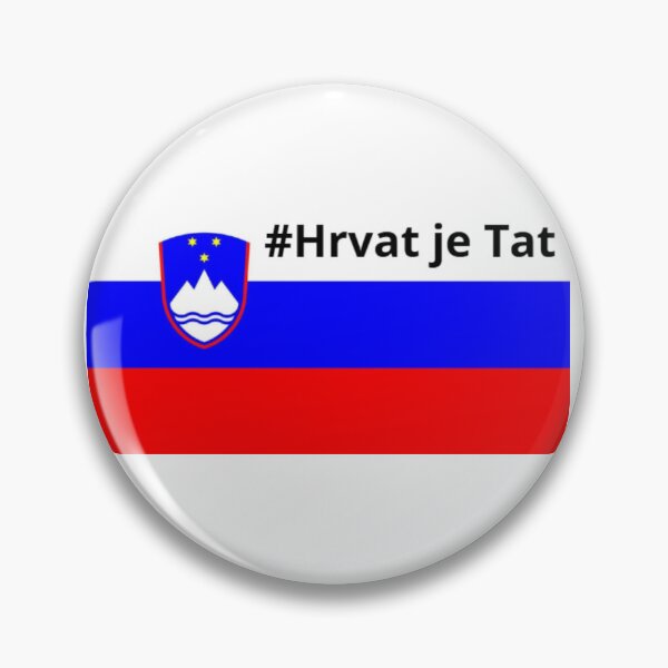 Item preview, Hrvat je tat slovenian quote designed and sold by UnrealShopKelko.
