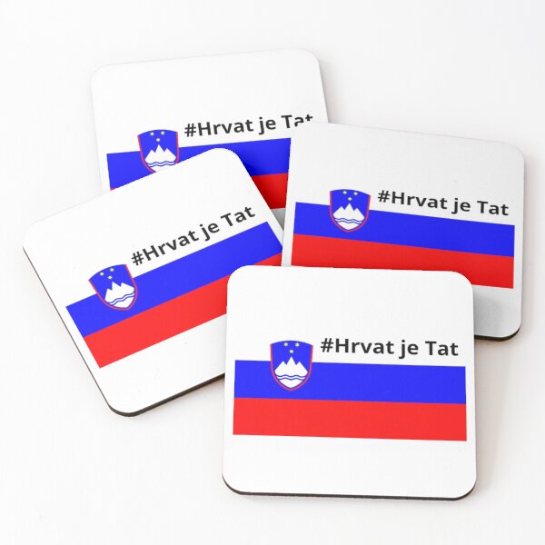 Item preview, Hrvat je tat slovenian quote designed and sold by UnrealShopKelko.