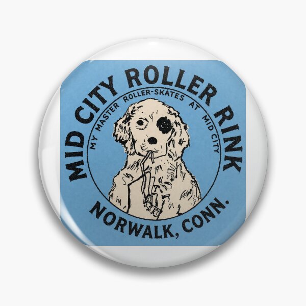 Item preview, Mid City Roller Rink Norwalk Connecticut Roller Skating Rink Sticker Decal Label designed and sold by tislord.