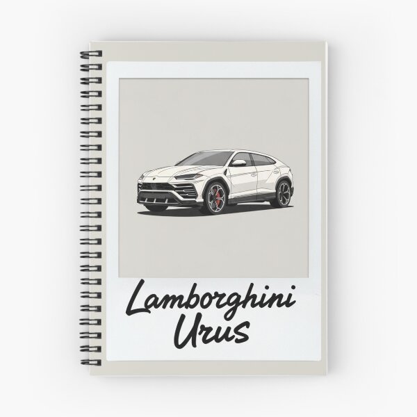 Artikelvorschau, Lamborghini Urus Weißer Super-SUV Retro Polaroid Ästhetik Kunst entworfen und verkauft von Motorline44.