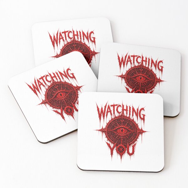 Item preview, Watching You – Occult Eye Horror Gothic Design designed and sold by unglaublichGut.