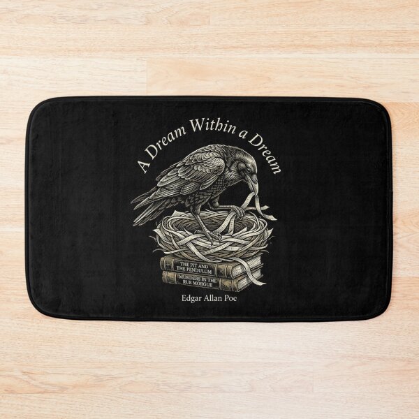 Item preview, Edgar Allan Poe - A Dream Within a Dream Raven Bibliophile - Gothic Dark Academia designed and sold by nbg2012.