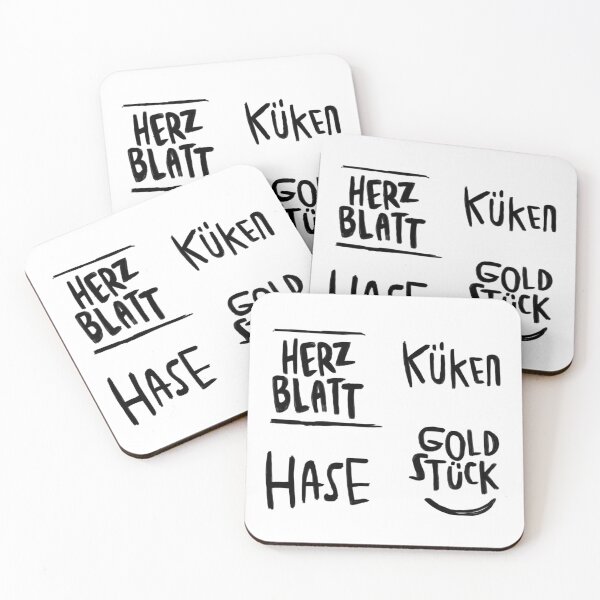 Item preview, Cute nicknames, cute German nicknames designed and sold by badlydrawnbabe.