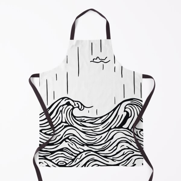 Item preview, White Moonlit Waves designed and sold by ilawful.